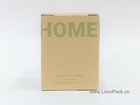 กล่อง MADE FOR HOMEBODY | กล่องลูกฟูก เปิดฝาบน