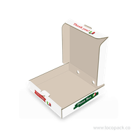 กล่องพิซซ่า 10 นิ้ว แบบ กล่องอาหาร